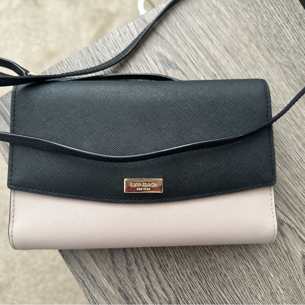 kate spade Leather Strap Wallet
